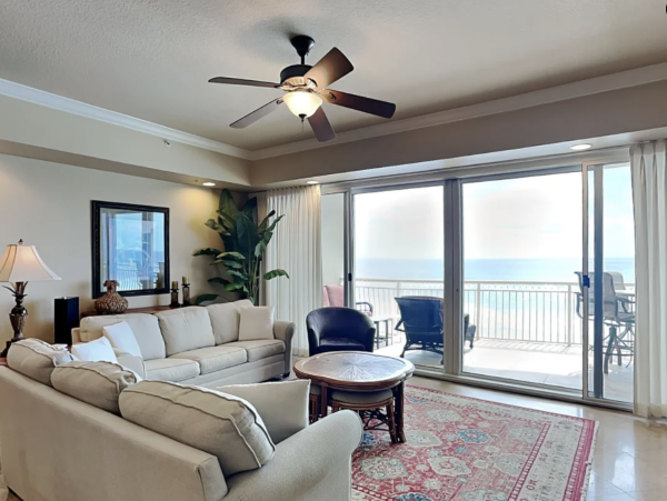 Destin Beach Vacation Condo Rental 4 bedrooms Sleeps 12